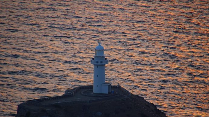 大瀬崎展望台からサンセット(五島列島・福江島)