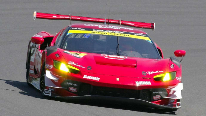 2025 SUPER GT Rd2 FUJI GT 3H RACE GT300 No6 UNI-ROBO BLUEGRASS FERRARI