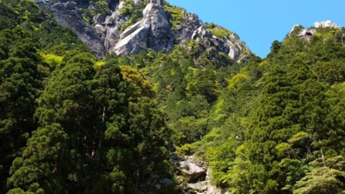 鈴鹿 御在所岳 藤内壁 前尾根