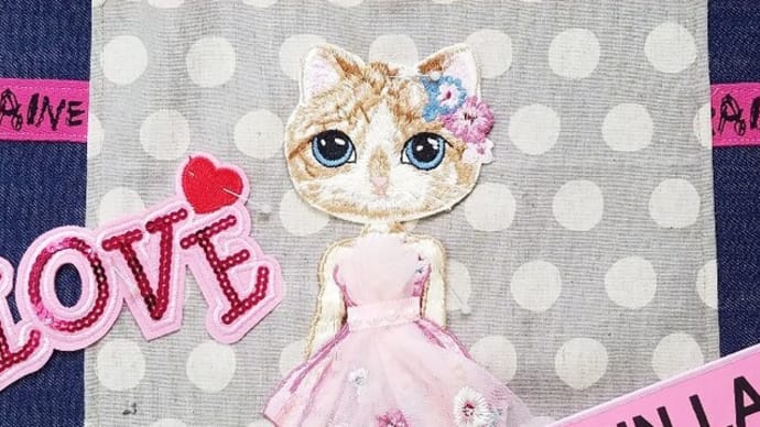 オーダー製作スタート ラブリーネコちゃんです! ありがとーございます