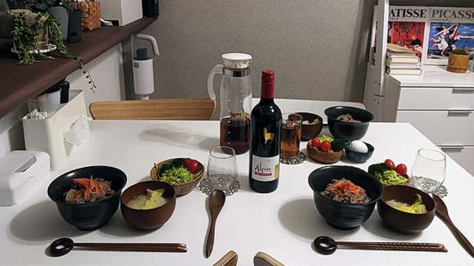 3月8日 牛丼定食飲酒&出張土産。