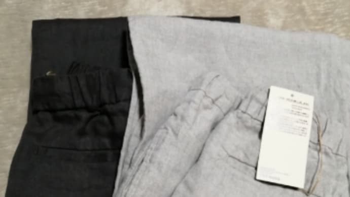 無印良品の洋服。