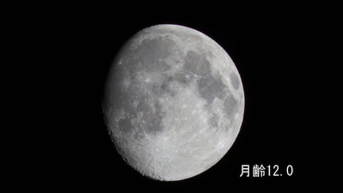 久々の月