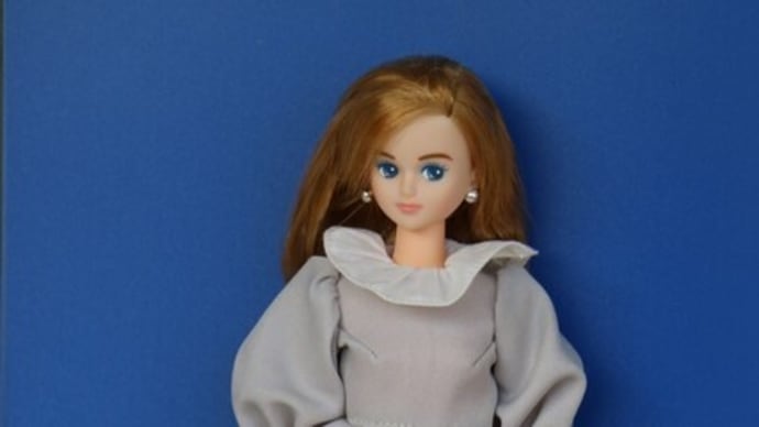 キサラxパフスリーブ長袖ワンピース