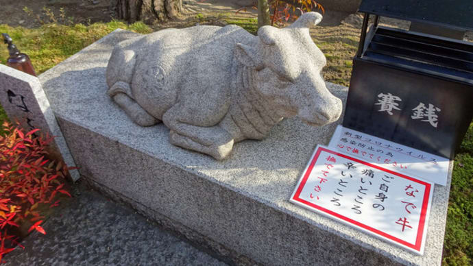 六波羅蜜寺のなで牛　＠　京都妖怪探訪（８１０）