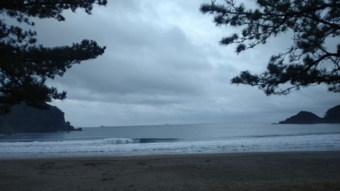 1月16日おはようございます。今日の海です。