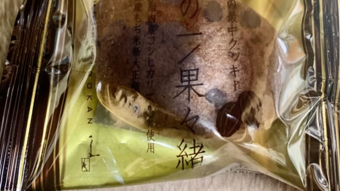 お米の最中クッキー♪頂きました(*^^*ゞ