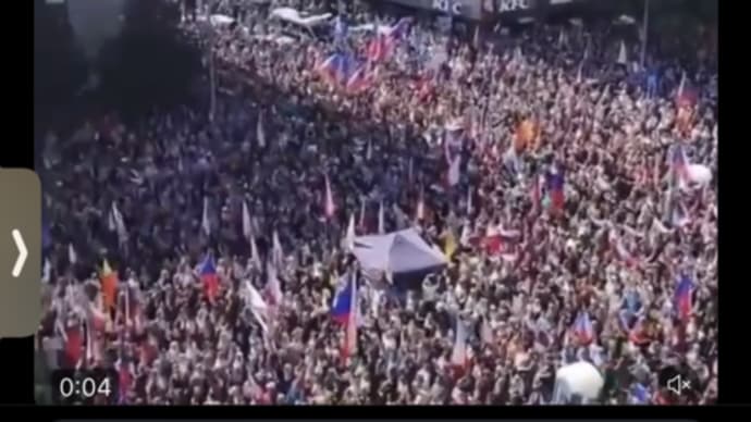 河添恵子先生👉🇫🇷マクロンの辞任、🇨🇿でもエネルギー価格高騰から💢怒り。『豊かさの終わり』と勝手に💢