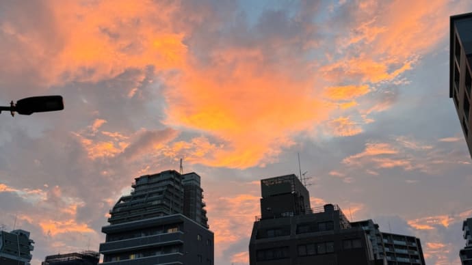 2024/7/6の夕焼け
