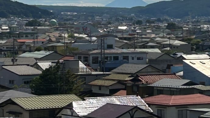 久しぶりの富士山