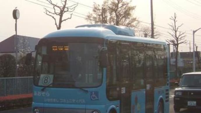 【国際十王】伊勢崎市コミュニティバス「あおぞら」