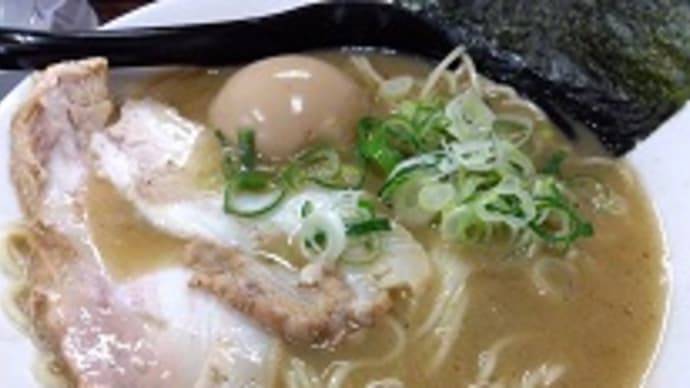 麺№18 濃厚豚骨、魚介合体凄味攻め《米子 今粋LABO/魚介豚骨ラーメン》