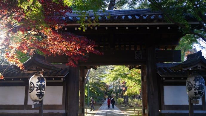 北小金、東漸寺の紅葉(その1)