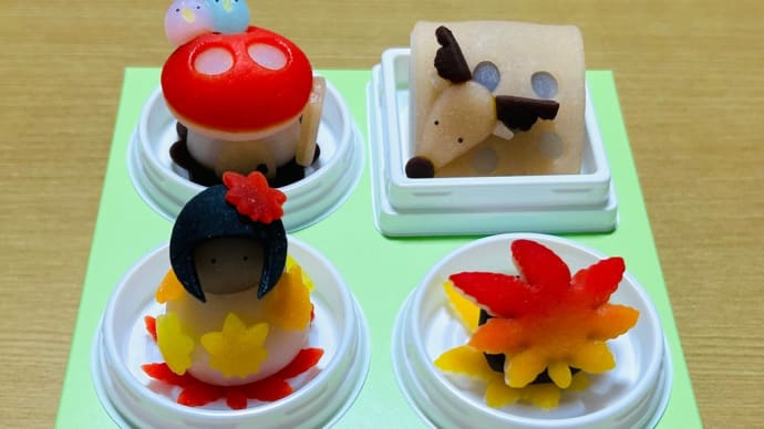 京都のオススメ→かわいい聖護院八ツ橋総本店の「ニキニキ」😋💕