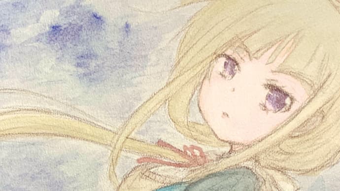 透明水彩 若葉ちゃん