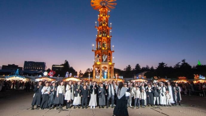 「日本の美しいクリスマスマーケット③」東京クリスマスマーケット 2024 in神宮外苑~写真と短歌で綴る世界文化紀行
