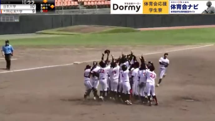 外国人監督の•••全日本大学準硬式野球選手権大会❕日大優勝❕