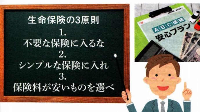 保険は損な賭け、早く卒業すべき