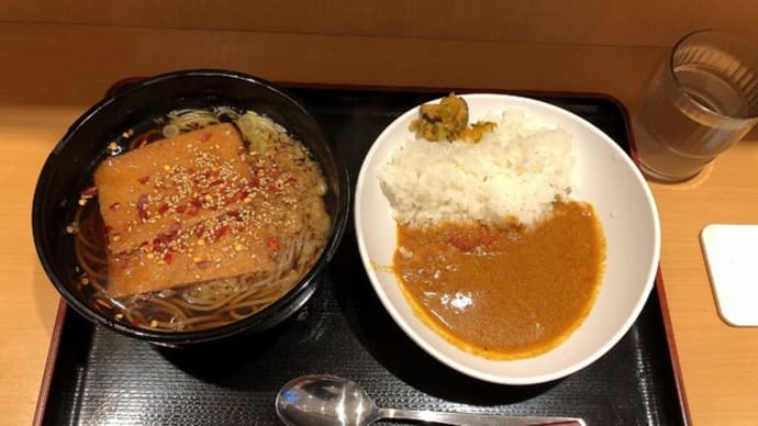 きつねそば(よもだそば/そば信州屋/富士そば)(2023年4月)