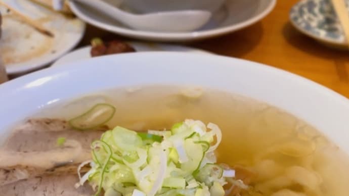 今日もラーメン(^^)