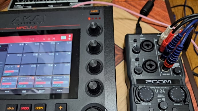 MPC LIVE を使ったドラマーへの同期音源とクリック出しについて③