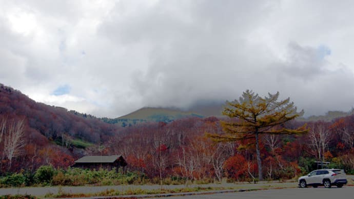 晩秋の八甲田、浄仙寺、もみじ山