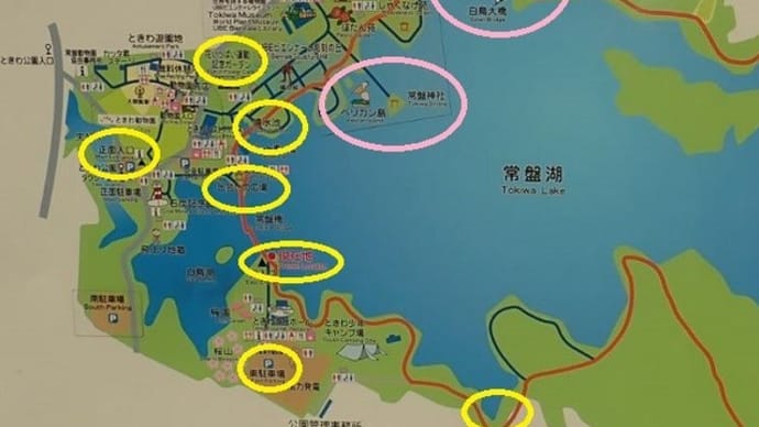 カメラ講座 常磐公園の 3回目 最後の撮影です