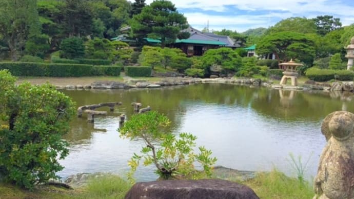 畳にも日本の伝統技術の神髄が見える。<温山荘園追想>