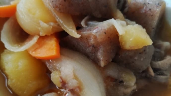 肉じゃが ニラもやし炒め