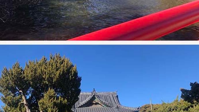 葉山の地で迎えた初詣は海に面した森戸神社でした。