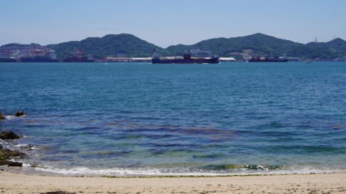 長府の三軒屋海岸