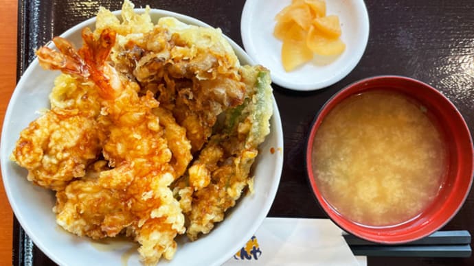 天丼てんや 福山曙店＠福山市「オールスター天丼」