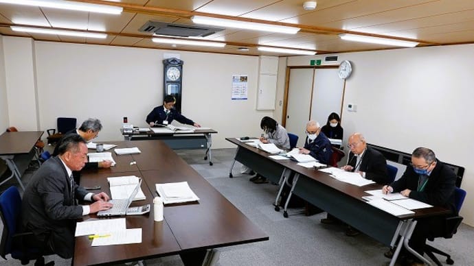 令和7年度当初予算査定&小舟上空からの風景