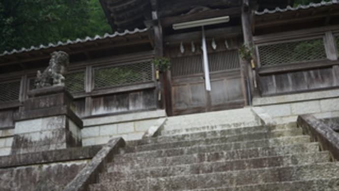 歴史の町、滋賀県近江八幡市の千僧供町。「馬見岡神社」と「椿神社」へ参拝