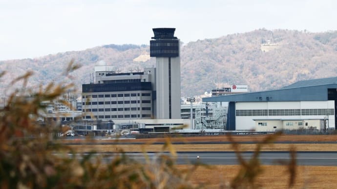 大阪国際空港 スカイランドからの景色