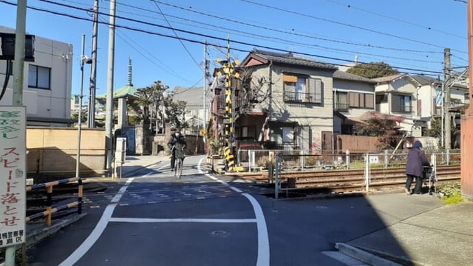 「四谷怪談」のお岩様の墓にお参りする。