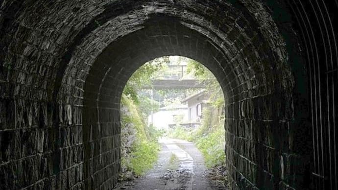 「河口隧道」旧魚梁瀬森林鉄道 遺産を巡ってきました 22-1