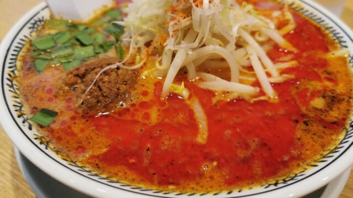 『御殿場市内の丸源ラーメンでbrunch···』