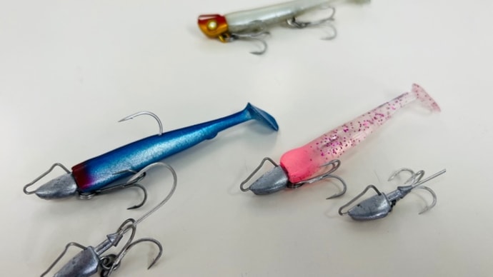 シャッドテールワームと、ぶっ飛び静セッティング