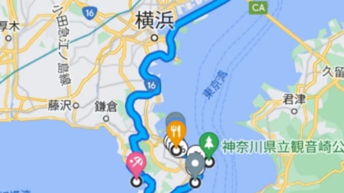 「国境の島、対馬へ」走行ルート