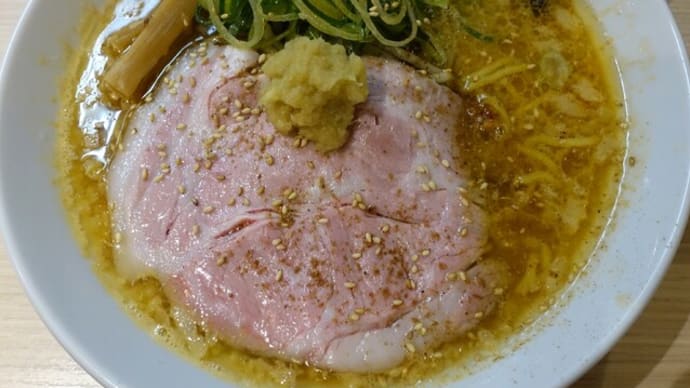 【2月木金限定】背脂生姜醤油@麺 鍾馗