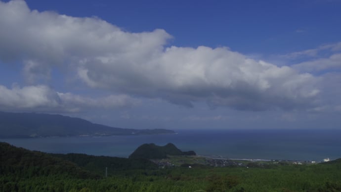 杉津PA(下り)からの敦賀湾