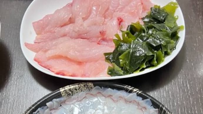 次は秋？もむシスも好物の海鮮しゃぶしゃぶ