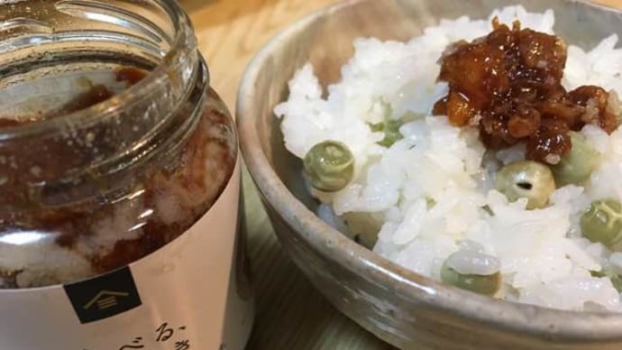 食べるすき焼き(・・?)ご飯のお供