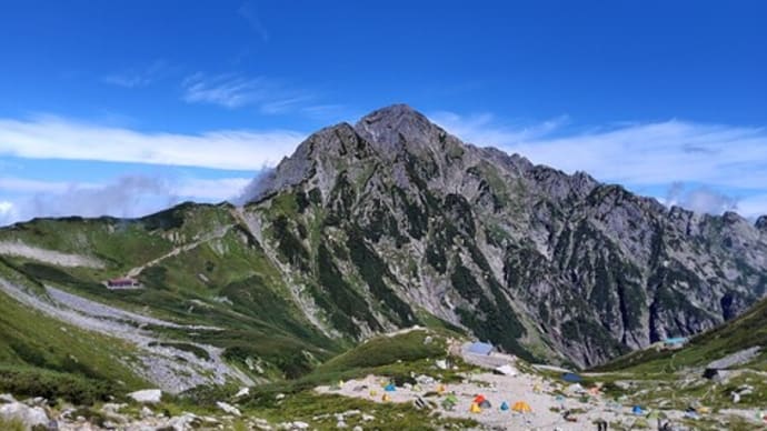 剱岳（つるぎだけ）、弟の百名山チャレンジ97座目の山旅下山編