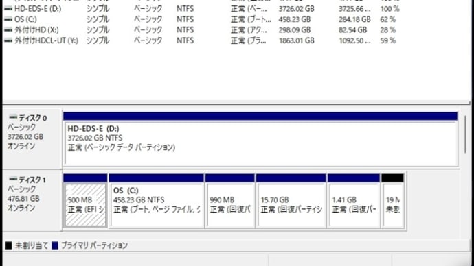デスクトップPCの内蔵HDD換装～データコピー