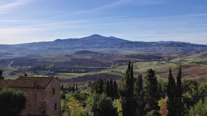 ピエンツァ Pienza(秋)