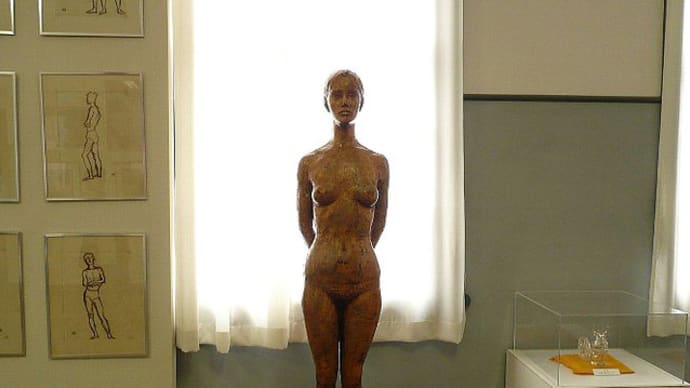 【彫刻家】【大河原隆則】「律」・・・安積歴史博物館蔵