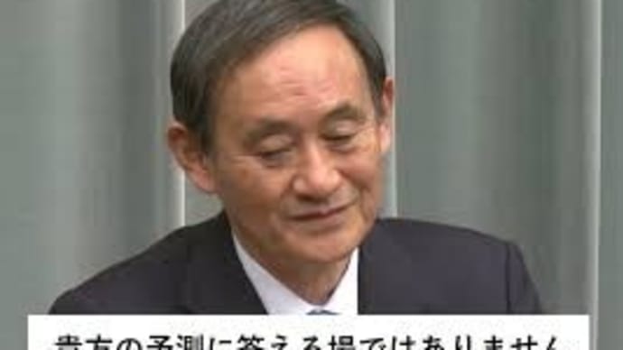 策士ガースー。策に溺れませんように。