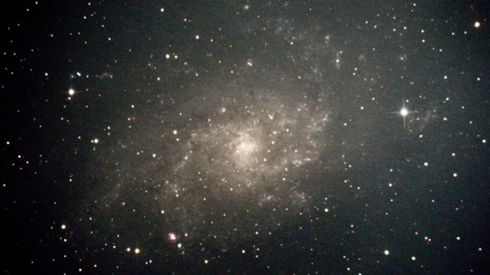 電視観望の記録167(さんかく座銀河 M33渦巻銀河)
